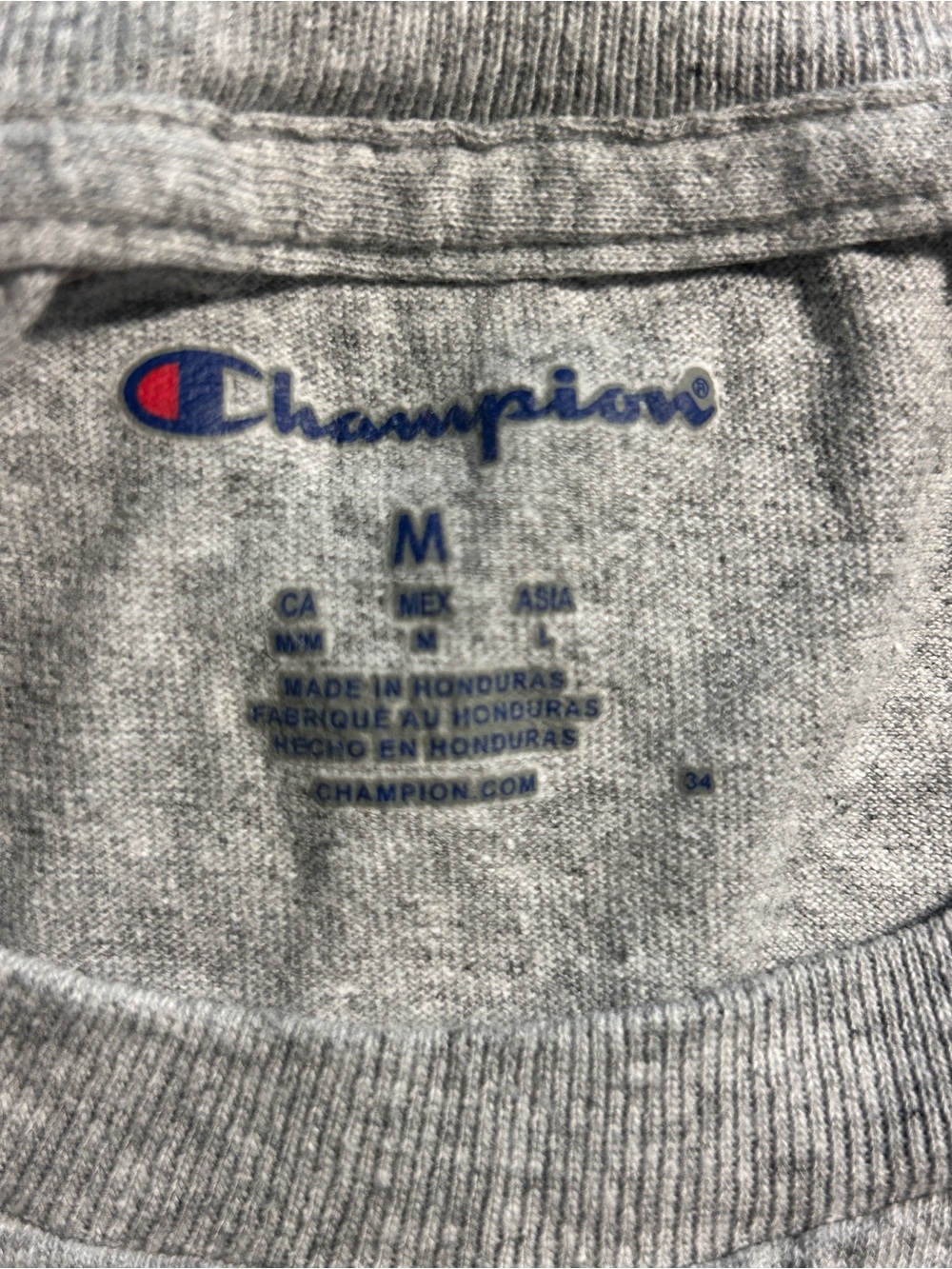 Champion University of Tennessee Vols T Shirt Medium Gray Knoxville Volunteers - Picture 3 of 3